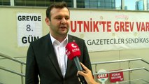 CHP Genel Başkan Yardımcısı Hasan Efe Uyar, Sputnik Türkiye'deki grevde gazetecilere destek verdi