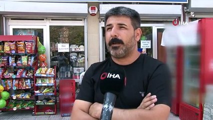 Eksik mal aldığını iddia eden esnaf, gelen malı sokağa döktü