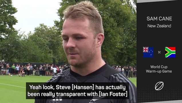 'We trust him' - Cane insists Hansen still cares for the All Blacks