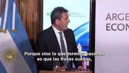 230824 Sergio Massa en el Consejo de las Américas en la Cámara de Comercio