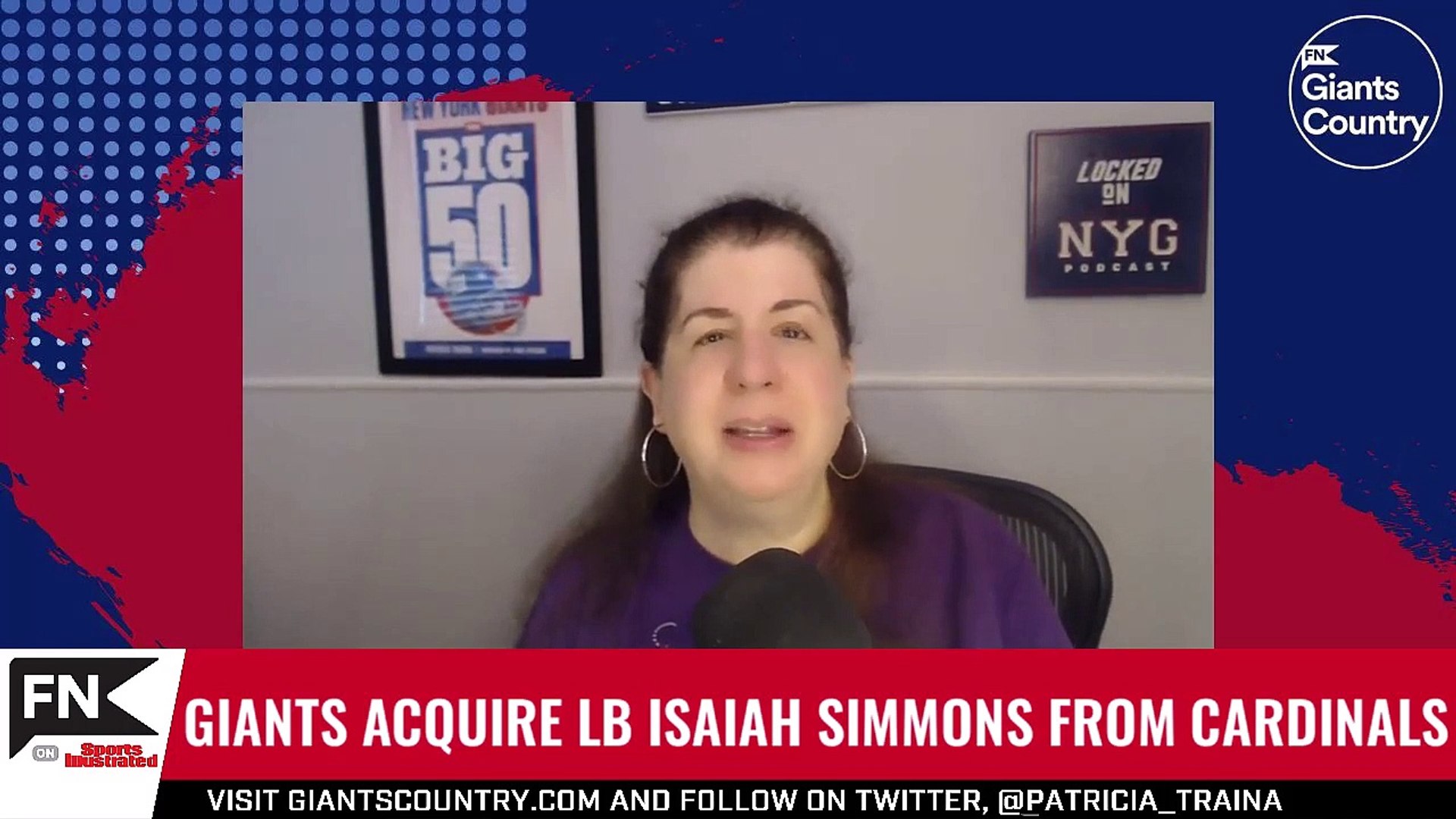New York Giants acquire LB Isaiah Simmons from Arizona Cardinals