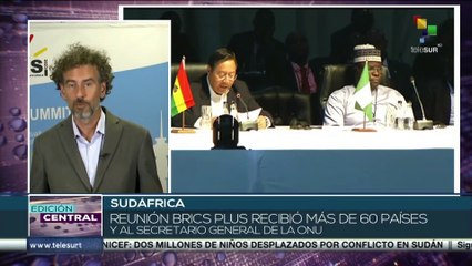 En Sudáfrica tuvo lugar la reunión BRICS Plus con la participación de más de 60 países