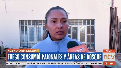 Más de 400 hectáreas afectadas en Colomi
