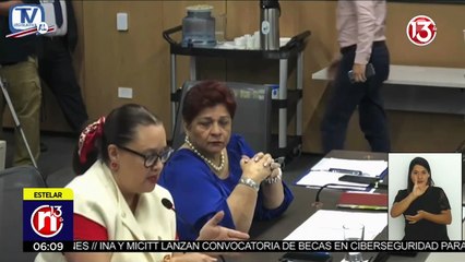 Presidente Ejecutivo del SINART se presentó nuevamente esta tarde en la Comisión de Ingreso y Gasto Público.