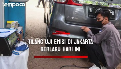 Tilang Uji Emisi di Jakarta Berlaku Hari Ini, Bulan Depan Bakal Ada Razia