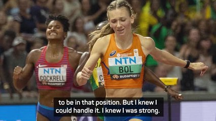 Bol 'super proud' to grab elusive gold at World Athletics