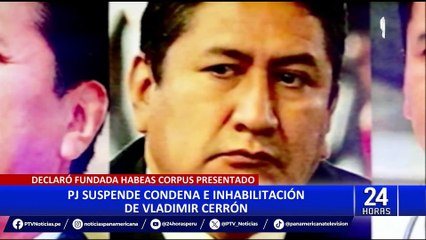 Suspenden condena e inhabilitación de Vladimir Cerrón: ¿Podría ocupar algún cargo público?