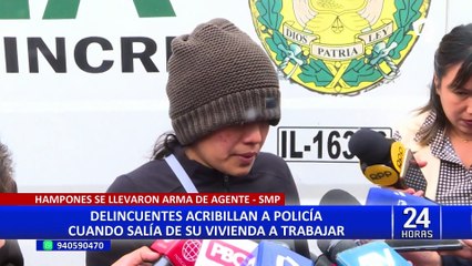 Asesinan a policía en SMP: sospechan de otro agente a quien la víctima le prestó S/7 mil