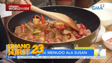 Siyanse ni Susan - Menudo recipe ni Susan Enriquez, ating alamin! | Unang Hirit