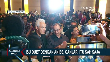 Respons Ganjar saat Ditanya Wacana Duet dengan Anies