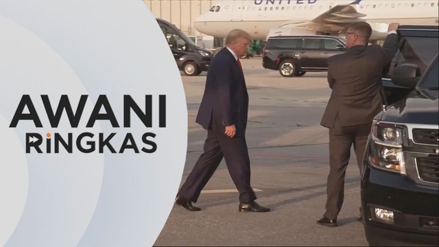 AWANI Ringkas: Trump serah diri ke penjara