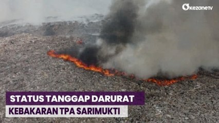 Bupati Bandung Barat Tetapkan Status Tanggap Darurat Kebakaran TPA Sarimukti