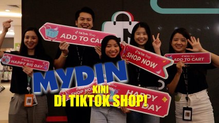 MYDIN dah ada di TikTok Shop!