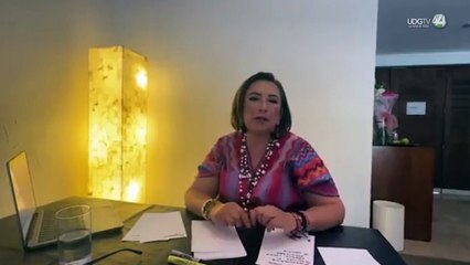 No fue tema en Casa Jalisco la posible alianza con MC, confirmó Xóchitl Gálvez.
