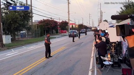 Trump arrives and leaves Fulton County Jail on election fraud charges