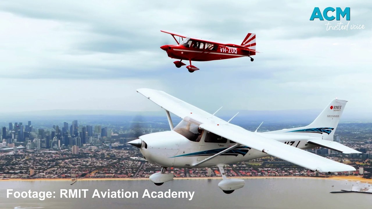 RMIT Aviation Academy flight footage | Bendigo Advertiser