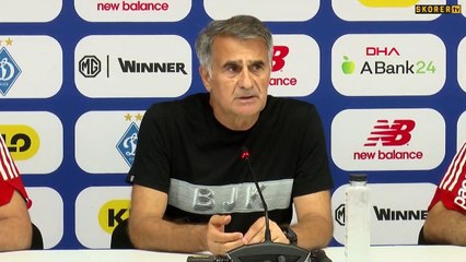 Şenol Güneş: Kazandığımız için mutluyuz