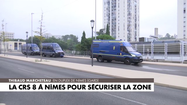 Nîmes : le Raid déployé pour épauler la CRS 8