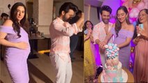 Disha Parmar Rahul Vaidya Baby Shower Inside Full Video, Pregnancy में  जमकर किया Dance | Boldsky