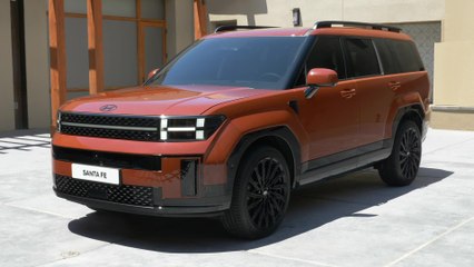 2024 Hyundai Santa Fe 2.5T Design in Teracotta Orange