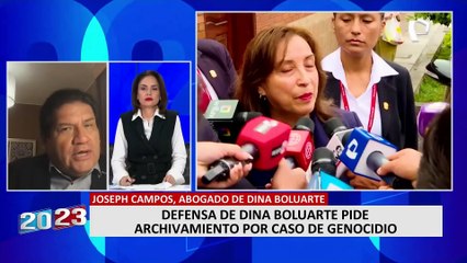 Abogado de Dina Boluarte: "Las imputaciones por genocidio son de imposible realización"
