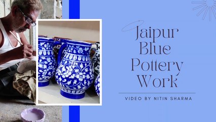 Artisans of Jaipur Blue Pottery
