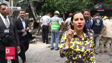 Se abre socavón de cuatro metros de diámetro en la colonia Roma Norte, CDMX