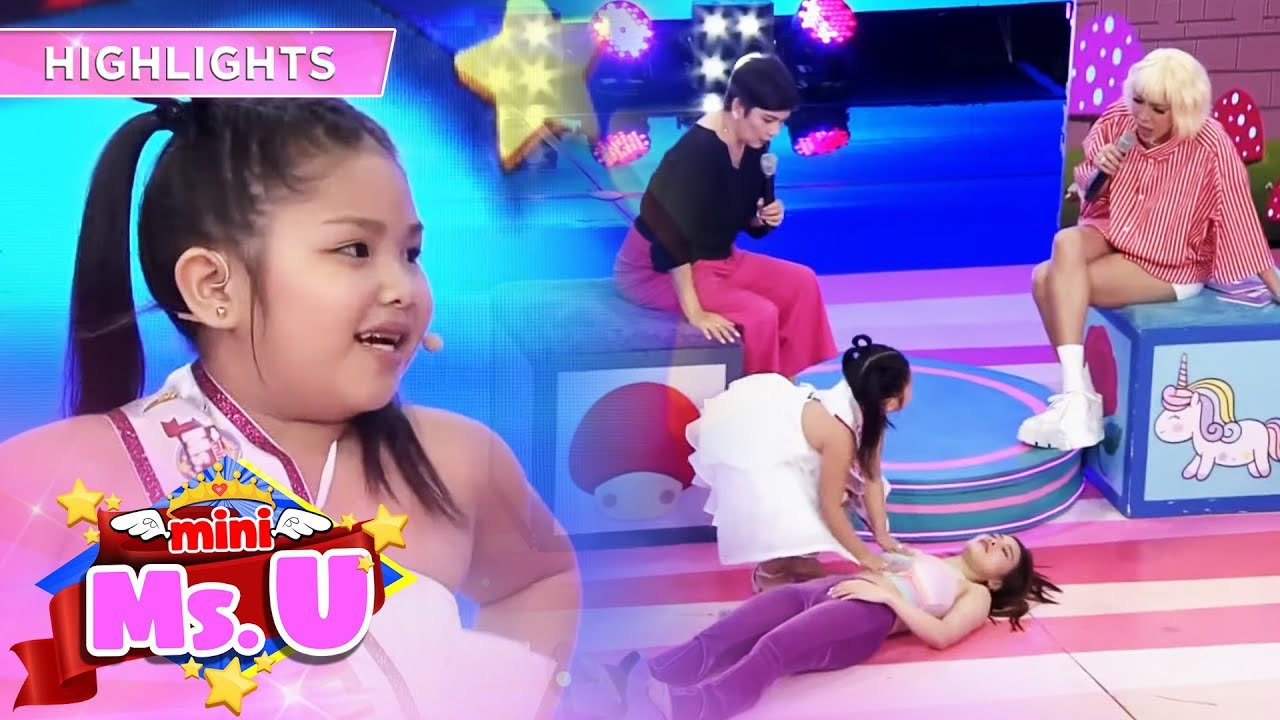 Mini Miss U Chyne shows how to be a nurse | It's Showtime Mini Miss U