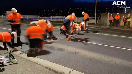 Bauer floodgate erected over Charles Street | The Examiner | August 25, 2023