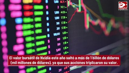 La ventas de Nvidia alcanzan récord de más de 13 mil 500 millones de dólares