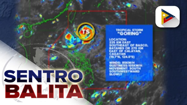 Bagyong #GoringPH, bahagya pang lumakas