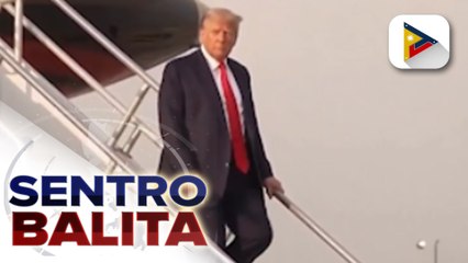 Dating U.S. Pres. Trump, sumuko na sa Fulton County Jail sa Atlanta