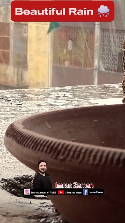 Beautiful Rain ️️ l Rainy day l Imran Zaman
