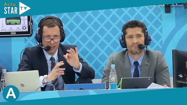 Bixente Lizarazu moqueur il se paie la tête de Grégoire Margotton et ses épaules de serpent !