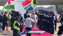 PM Modi Receives Ceremonial Welcome At South Africa | V6 News