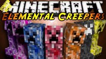 Minecraft Elemental Creepers Modu Tanıtım