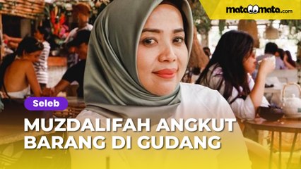 Muzdalifah Angkut-angkut Barang Dagangan di Gudang, King Nassar Menyesal Lihat Ini