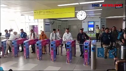 Tinjau LRT Jabodebek sebelum Diresmikan, Ini Evaluasi Pj Gubernur Heru