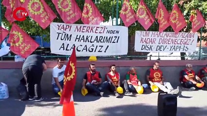 Yapı Merkezi işçileri 11 gündür grevde