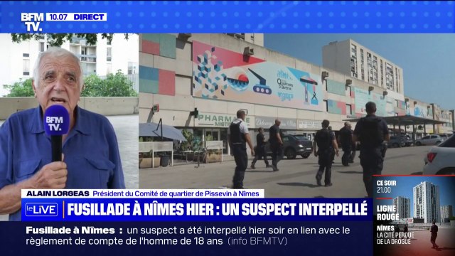 Pour le président du comité de quartier de Pissevin à Nîmes, ce n'est pas les opérations coup de poing qui vont régler le problème