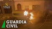 Dos detenidos por el incendio del vehículo particular de una guardia civil en Melilla