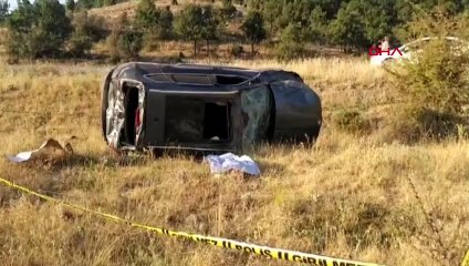 Konya'da Otomobil Şarampole Devrildi, Sürücü Hayatını Kaybetti