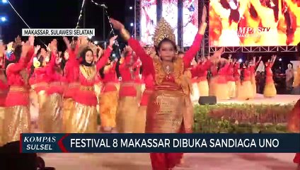 Hari Pertama F8 Makassar Dibuka Sandiaga Uno