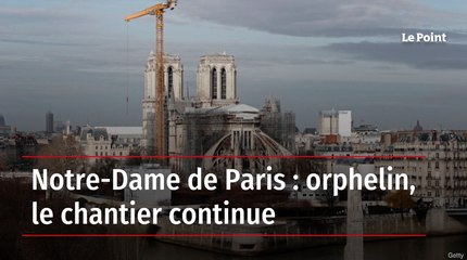 Notre-Dame de Paris : orphelin, le chantier continue