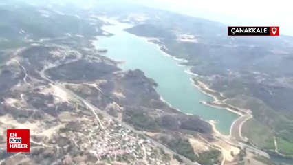 Çanakkale’de 5 bin 712 futbol sahası büyüklüğünde alan yandı