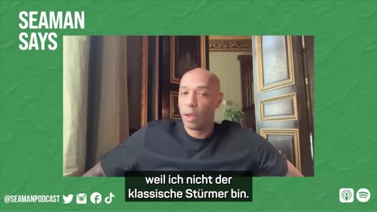 Henry: "war nie ein klassischer mittelstürmer"