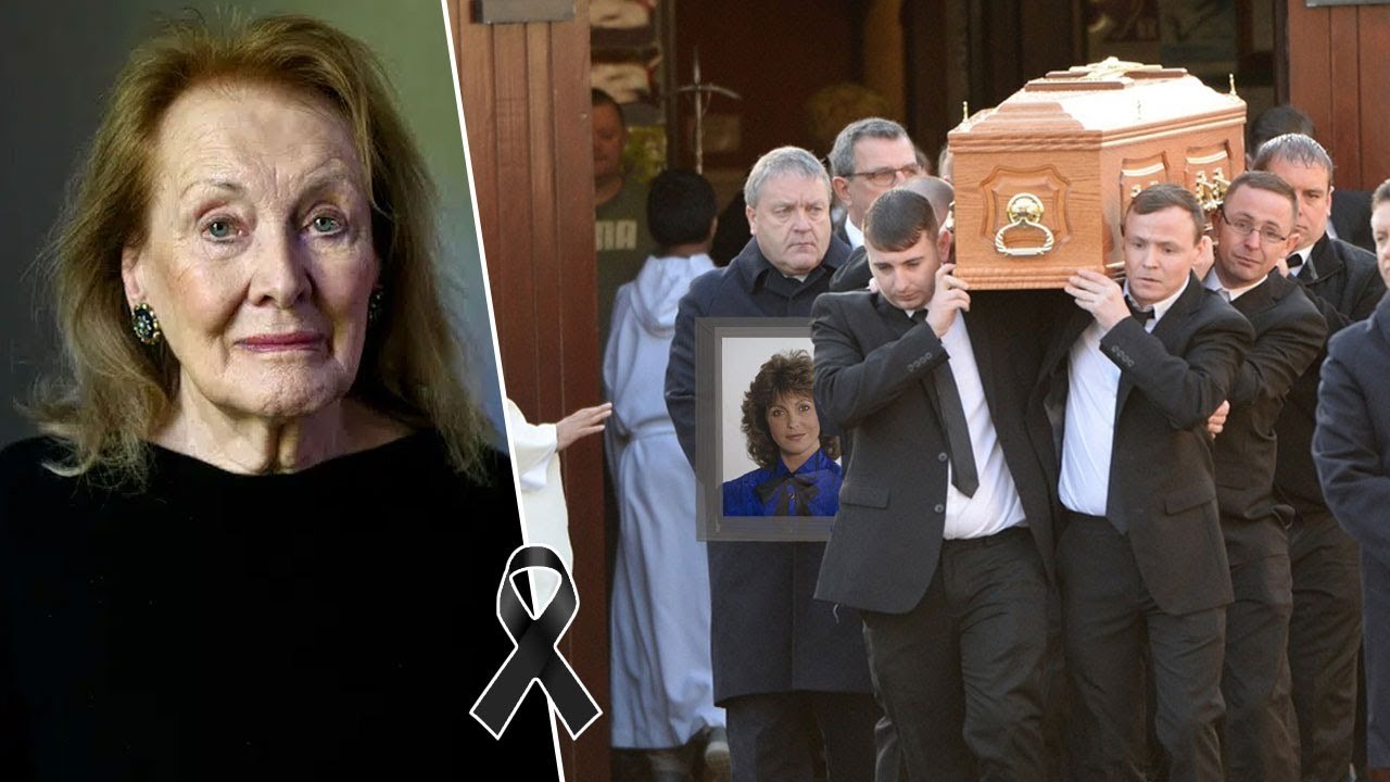 Chantal Nobel est décédée tôt ce matin. Les fans n'ont pas arrêté de pleurer pendant les funérailles