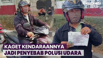 Скачать видео: Terjaring Razia Uji Emisi, Warga Kaget Kendaraannya Jadi Penyebab Polusi Udara