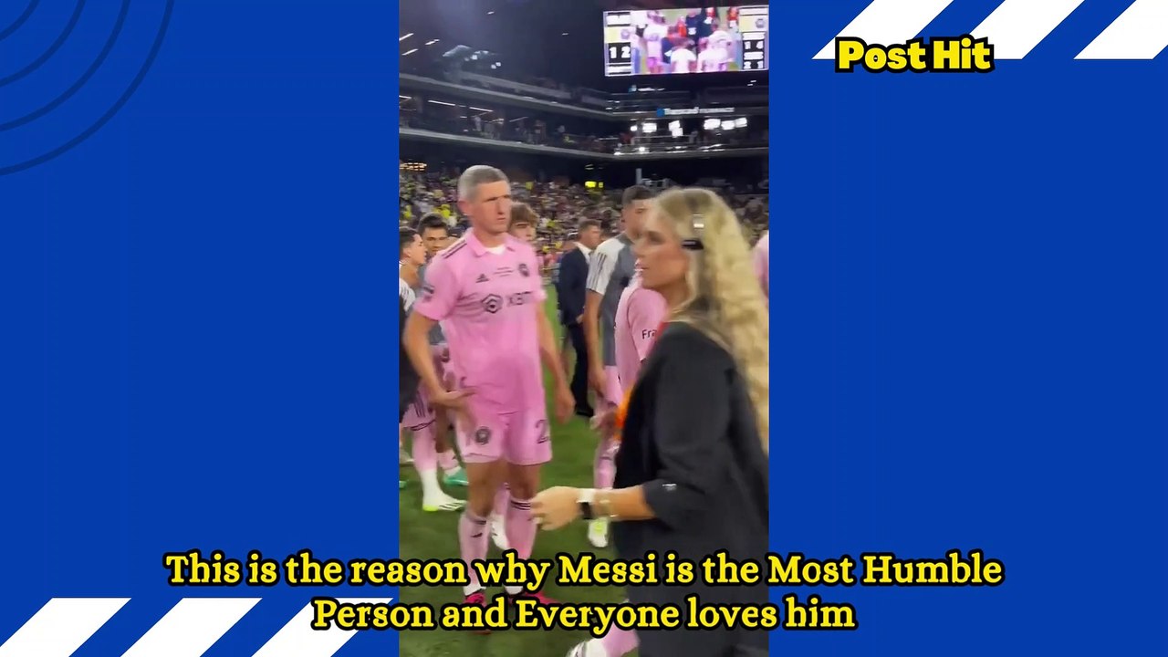 The Reason why Lionel Messi is the Most Humble Footballer Ever - video ...