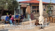 Egy görög falu, ahonnan mindenkit ki kellett telepíteni az erdőtűz miatt